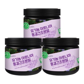 두손애약초 유기농 아로니아 분말, 4개, 200g