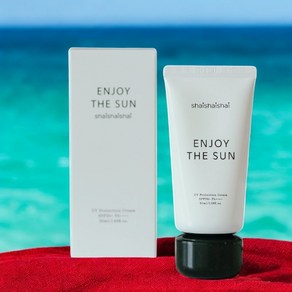 [수분광] 샤이샤이샤이 인조이 더 선 UV 수분 선크림 50ml shaishaishai 백탁현상 눈시림 NO SPF50+ 24시간 자외선차단 저자극 항산화 잡티 광노화케어 화잘먹, 1개