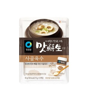 청정원 맛선생 사골육수 농축, 60g, 1개