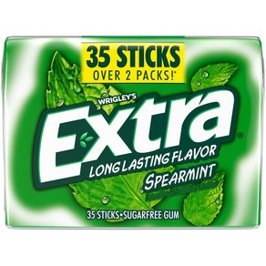 EXTRA Gum Speamint Suga Fee Chewing Gum Pack 35 Ct Mega Pack, 1개, 226.8g