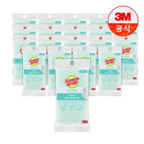 3M 스펀지망사수세미 5개입, 4개