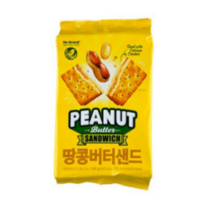 노브랜드 땅콩버터샌드, 5개, 190g