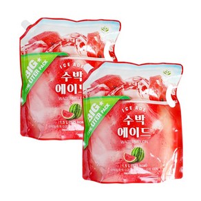 밸런스그로우 수박 에이드 (대용량), 2개, 1.5L