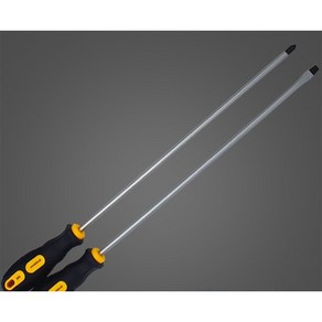 롱 드라이버 십자 일자 6x500mm 긴 드라이버 복합기 복사기 수리용 대형 특대 빅 50 크로스6x500mm..., 일자3x300mm개, 1개