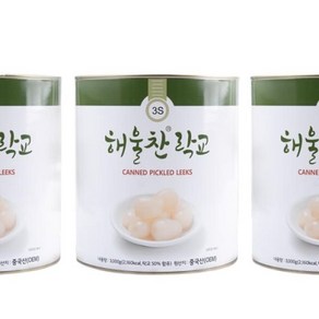 해울찬 락교 3S 3kg 6팩, 6개