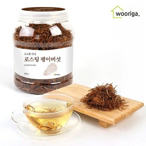 국산 볶은 고소한 팽이버섯차 350gx1통, 350g, 1개입, 1개