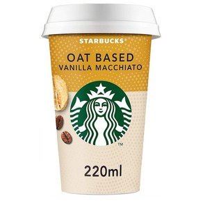 Stabucks 스타벅스 영국 바닐라 마끼아또 Vanilla Macchiato Iced Coffee, 8개, 220ml