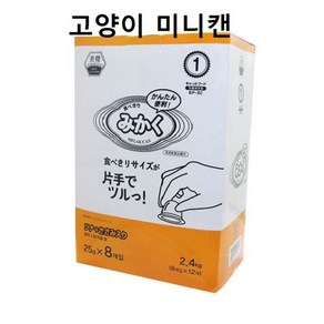 고양이간식 미니캔참치+닭가슴살 1BOX 8개x12set (W987C82), 12개, 25g