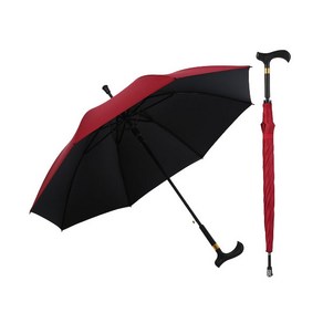 시우리빙 고급 지팡이 겸용 효도 장우산 자외선차단 대형 우산 부모님선물 행사답례품