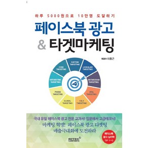 페이스북 광고 & 타겟마케팅:하루 5000원으로 10만명 도달하기, 리텍콘텐츠, 이종근