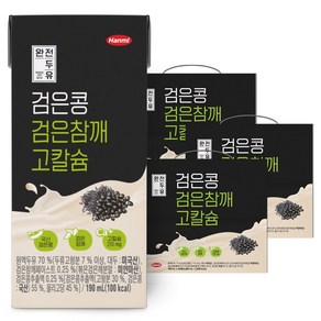 한미 완전두유 검은콩 검은참깨 고칼슘, 190ml, 240개