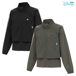 [디즈니골프 중계점] [스팍스] *24년 SS신상 70%SALE* 여성 하프넥 레이어드 점퍼 (2Colo) 반목 포인트 감각적인 디자인 간절기 필수템 후드 바람막이 점퍼
