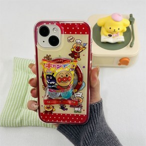 다이슝 호빵맨 아이폰16프로케이스 iphone 15/14 호환 그립 톡홀더 폰케이스