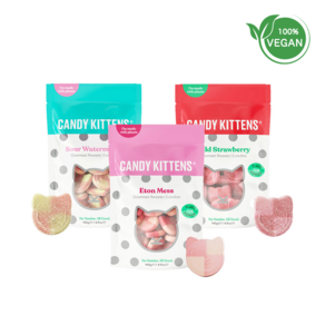 [스웨디시 젤리] CandyKittens 캔디키튼스 비건 젤리 3종 미니세트, 사우어워터멜론(54g), 사우어워터멜론(54g), 사우어워터멜론(54g), 54g, 1개