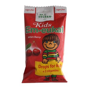 제제파크 키즈엠오이칼 체리맛캔디 독일사탕, 75g, 1개