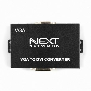 넥스트유 2425VDC VGA to DVI 컨버터, NEXT-2425VDC