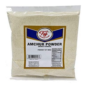 TAJ Pemium Indian Amchu Powde (Died Mango Powde) (14-Ounc TAJ 프리미엄 인디언 암추르 분말(건조 망고 분말) (14온스, 1개