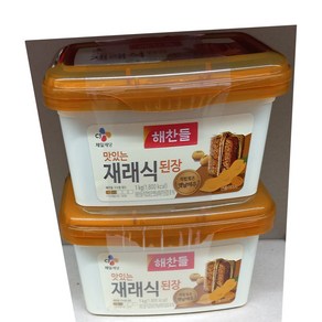 해찬들 맛있는 재래식된장1000g X 2개 Vic