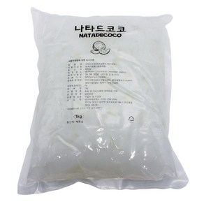 이홈베이킹 코코넛젤리1kg 15mm(빙수용), 1kg, 1개