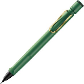 LAMY 라미 사파리 펜슬 한정 2024 샤펜 필드 그린 골드 클립 0.5mm L1YCH, 상세페이지 참조, 상세페이지 참조