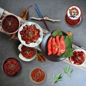 강경맛깔젓 양념 젓갈 모음 14종 옵션선택 / 산지직송, 명란젓파지, 1개, 500g