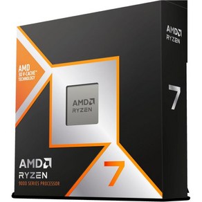 AMD RYZEN 7 9800X3D 8코어 16 스레드 데스크톱 프로세서, 1개