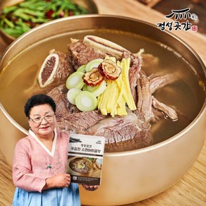 정성곳간 강순의 명인의 푸짐한 소한마리곰탕 700g 8팩