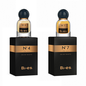 [공식수입] 비에스향수 Luxuy Collection 1+1 스페셜에디션 No.4 + No.7 남녀공용향수 지속력 좋은 오래가는 살냄새 향수 선물 오드퍼퓸, 50g, 50ml, 2개