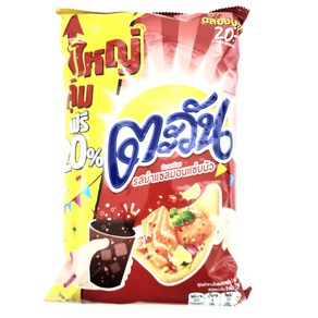 태국 타완 연어 스파이시 셀러드 타피오카칩 스낵 woldfood, 1개, 67g