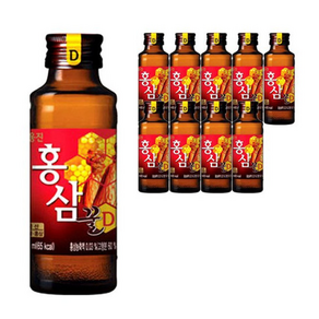 웅진 홍삼꿀D 드링크, 100ml, 50개