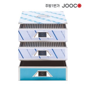 주방1번가 주코(JOOCO) 무식깡 셋트 식깡 대형스텐 찜기 스텐찜솥 찜솥 업소용, 소(355x405mm), 1개