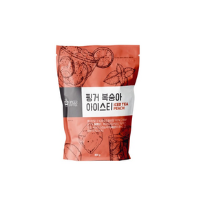 핑거 자판기용 복숭아 아이스티 분말 대용량 800g