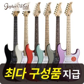 [최다구성품지급] 고퍼우드 S-classic V (S클래식5)/ 입문용 일렉기타, BGRAY500(배틀쉽 그레이), 1개