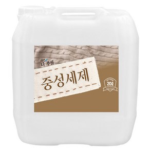 더푸룸 중성세제 액체세탁세제 대용량, 1개, 20L