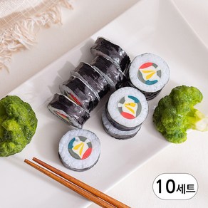 [데코봉봉] 꼬마 김밥 모형 10개-주방 음식 매장 촬영 소꿉놀이