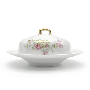 Antique 하빌랜드 리모쥬 France CA Depose 버터 디쉬 치즈 보관용기 브런치 명품도자기