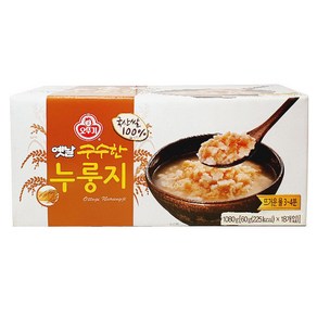 오뚜기 옛날 구수한 누룽지 60g x 18개입, 1.08kg, 1개