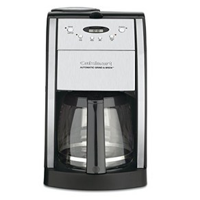 Cuisinat DGB-550BKP1 Automatic Coffeemake Gind & Bew 12-Cup Glass Black, 1개