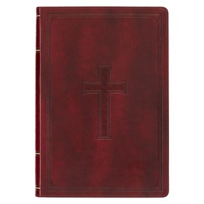 (영문도서) KJV Holy Bible Thinline Lage Pint Faux Leathe Red Lette Edition - Thumb Index & Ribbon M... Leathe, Chistian At Publishes, English, 9781642729290