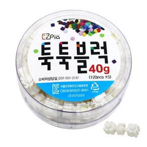 이지 툭툭블럭 40g (관절블럭_흰색), 흰색, 상세페이지 참조, 상세페이지 참조, 1