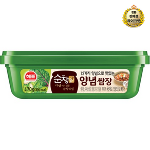 해표 순창궁 발아콩 12가지 양념쌈장, 170g, 1개