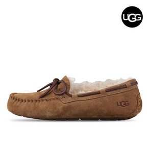 어그 UGG 여성 다코타 양털 모카신 (1107949-CHE)