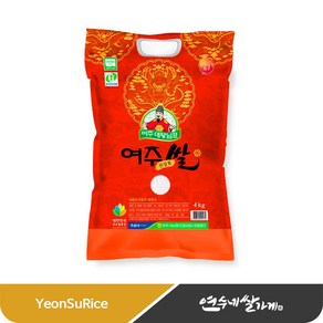 24년 햅쌀 여주시농협 대왕님표 여주쌀 진상미 백미, 1개, 4kg