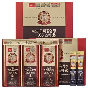 정원삼 여성을 위한 6년근 고려홍삼정 365스틱 궁 10g x 30포, 30개