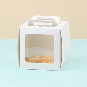 케익창박스(높은미니)백색, 백색, 50개