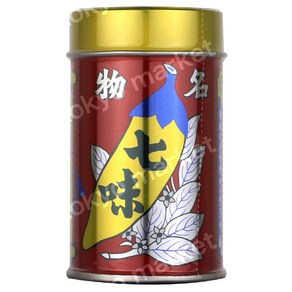 일본 세이조이시이 야와타야 이소고로 시치미 산초 고춧가루 칠미 향신료 캔, 1개, 14g