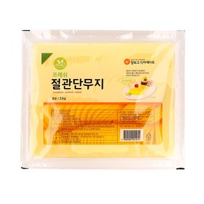 장푸드절관단무지 3KG동서, 1개, 3kg