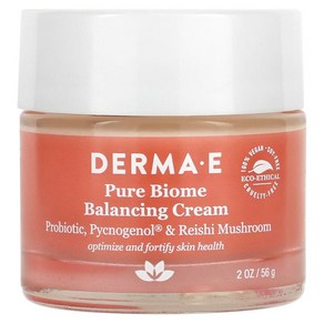 DERMA E 퓨어 바이옴 밸런싱 크림 56g2oz, 1개, 56g