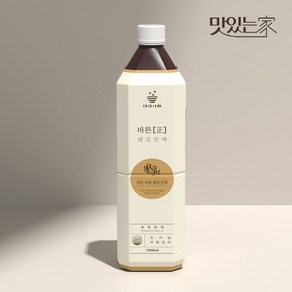 다다이차 바른 저당 저칼로리 국내산 생강진액 1000ml 1개, 없음, 1L, 1개입