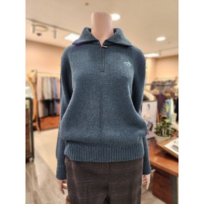 BCBG [올앤선드리] 코스모스 하프집업P/O - A3W9K304 49 [TURQUOISE]